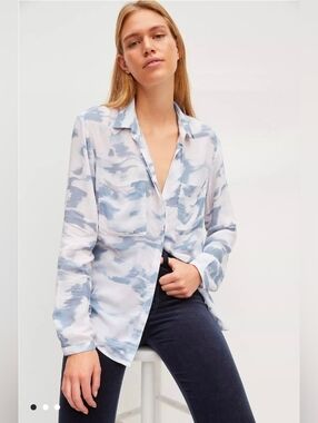 Anthropologie Cloth & Stone Classic Buttondown Shirt Size S